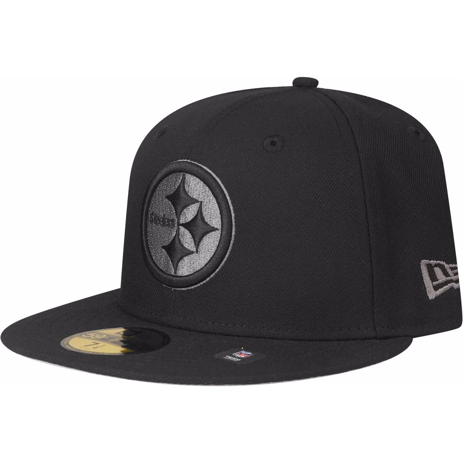 New Era, Herren, Cap, 59Fifty NFL Teams, Schwarz, (7 1/8)