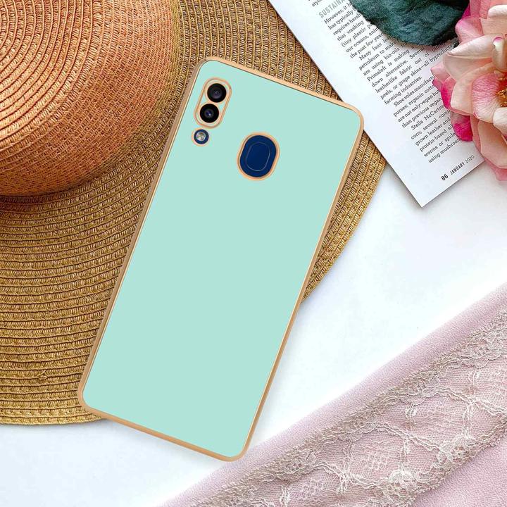 Actual product image Cadorabo Case for Samsung Galaxy A20 / A30 / M10s in TPU with camera protection LM130 Style (Samsung Galaxy A20, Samsung Galaxy M10s, TCL A30)
