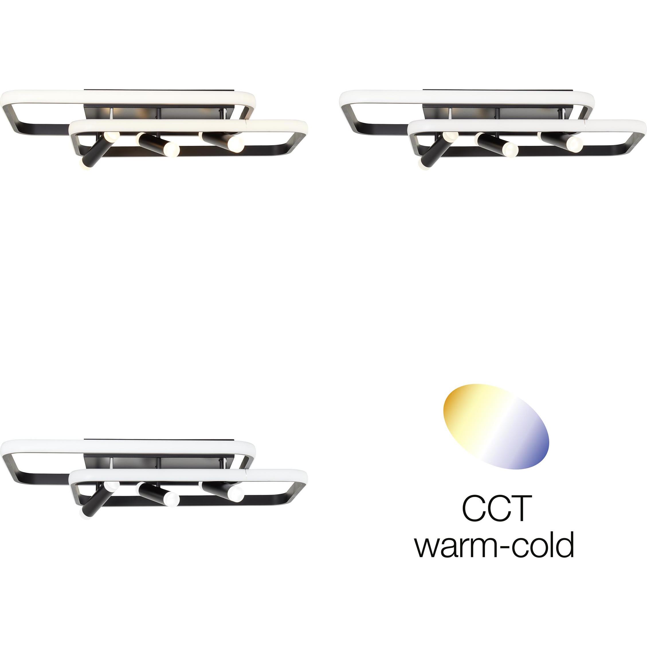 Thumbnail - Brilliant, Wandleuchte + Deckenleuchte, Dalida (7600 lm)