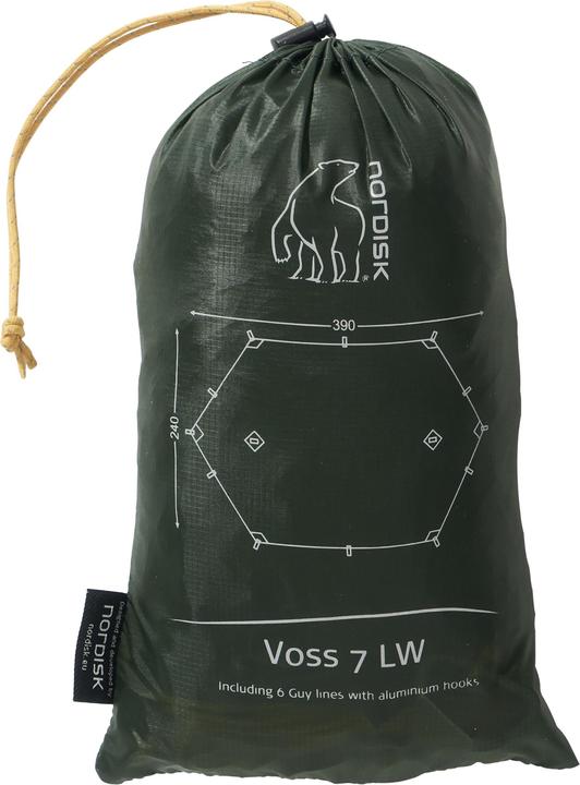 Actual product image Nordisk Voss 7 LW Multi (Tarp, 0.34 kg, 2 persons)