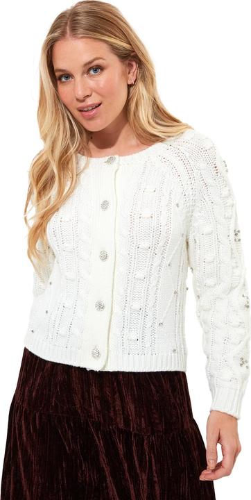 Produktbild Joe Browns Diamanté Embellished Cable Knit Cardigan (38)