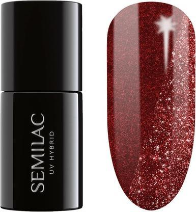 Immagine prodotto Semilac Smalto ibrido UV 396 Flash e Blush 7ml Collezione giorno e notte (396 Flash e Blush, Vernice UV gel)