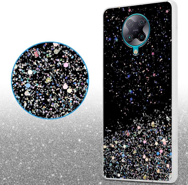 Actual product image Cadorabo Bumper Case for Xiaomi POCO F2 PRO TPU funkelnder Glitter (Xiaomi Poco F2 Pro)
