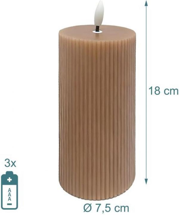 Actual product image Relaxdays 4x LEDcandles (4x)