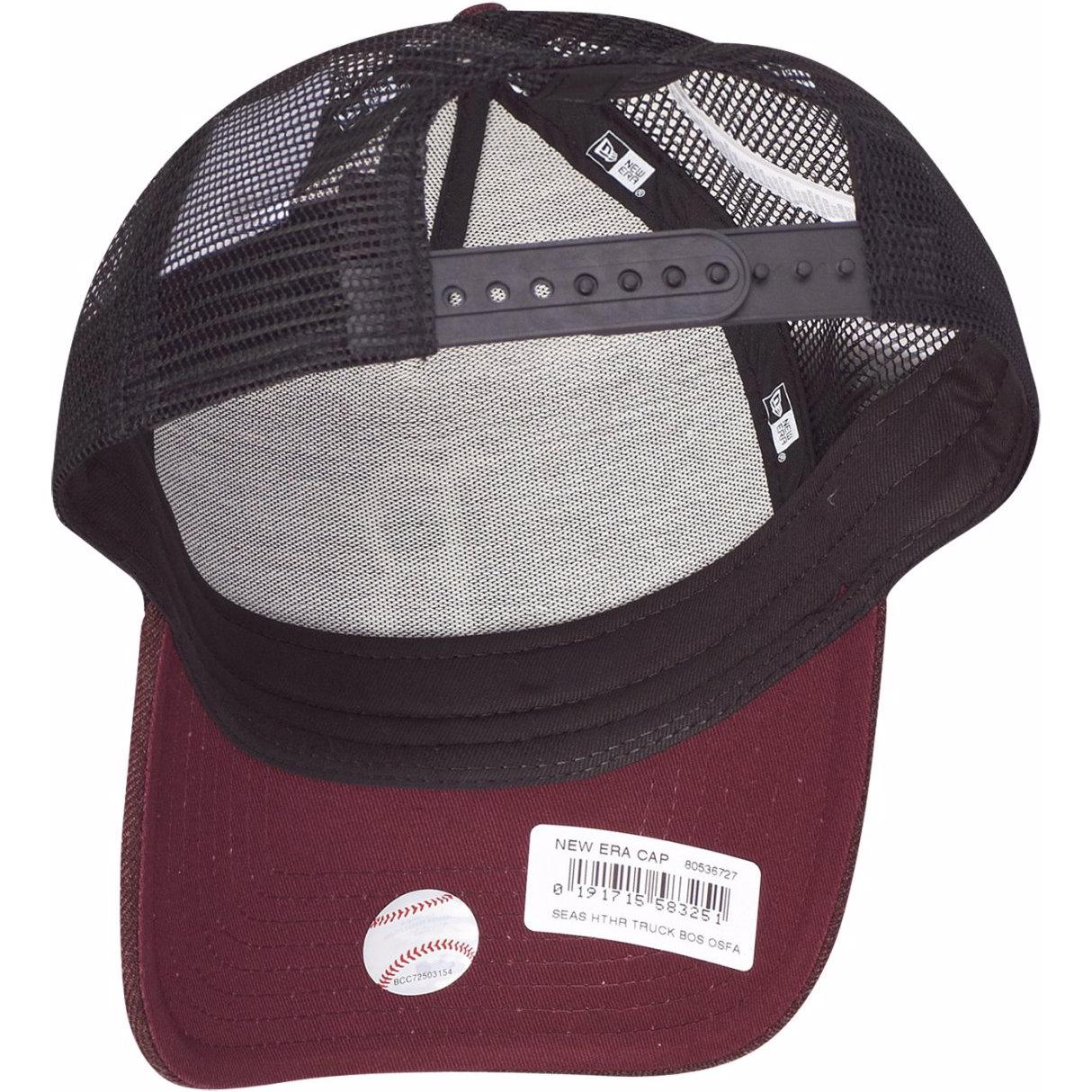 Thumbnail - New Era, Herren, Cap, Trucker Heather Boston Sox, Rot, (One Size)
