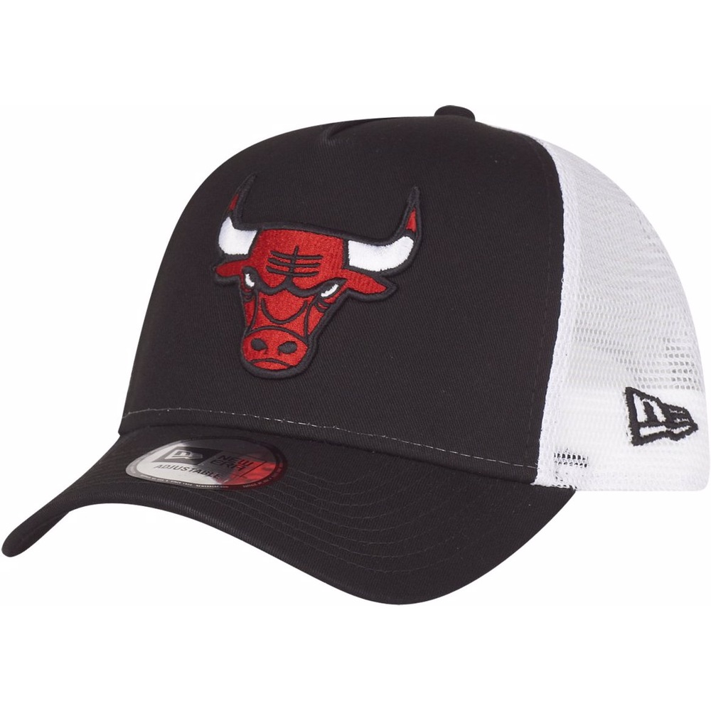 New Era, Herren, Cap, Trucker Chicago Bulls, Schwarz, (One Size)