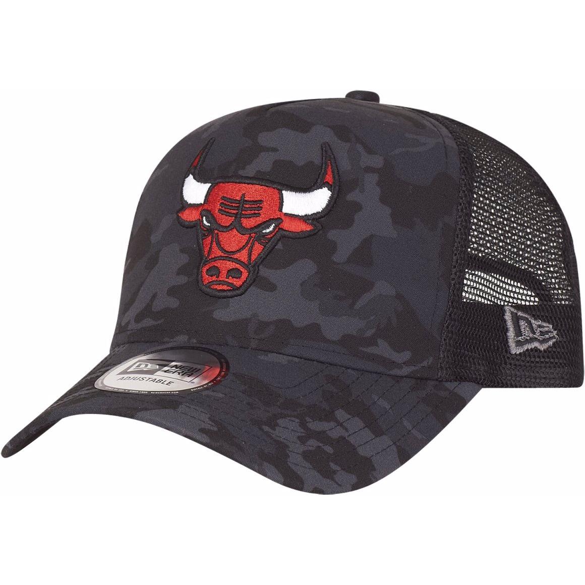New Era, Herren, Cap, Trucker Chicago Bulls, Grau, (One Size)