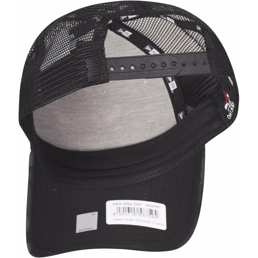 Thumbnail - New Era, Herren, Cap, Trucker Chicago Bulls, Grau, (One Size)