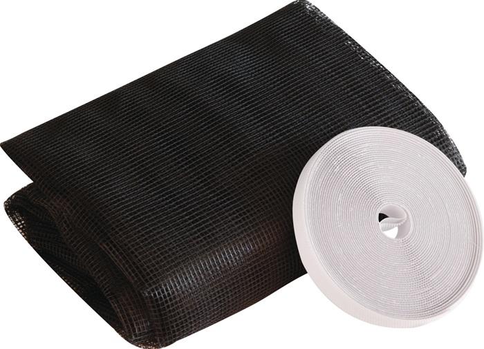Windhager Fliegengitter fr bodentiefe Fenster (130 x 220 cm)