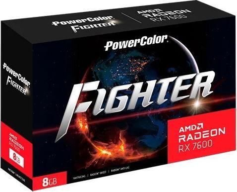 Image du produit Tul PowerColor AMD Radeon RX 7600 Fighter 2.0 8GB GDDR6 (8 Go)