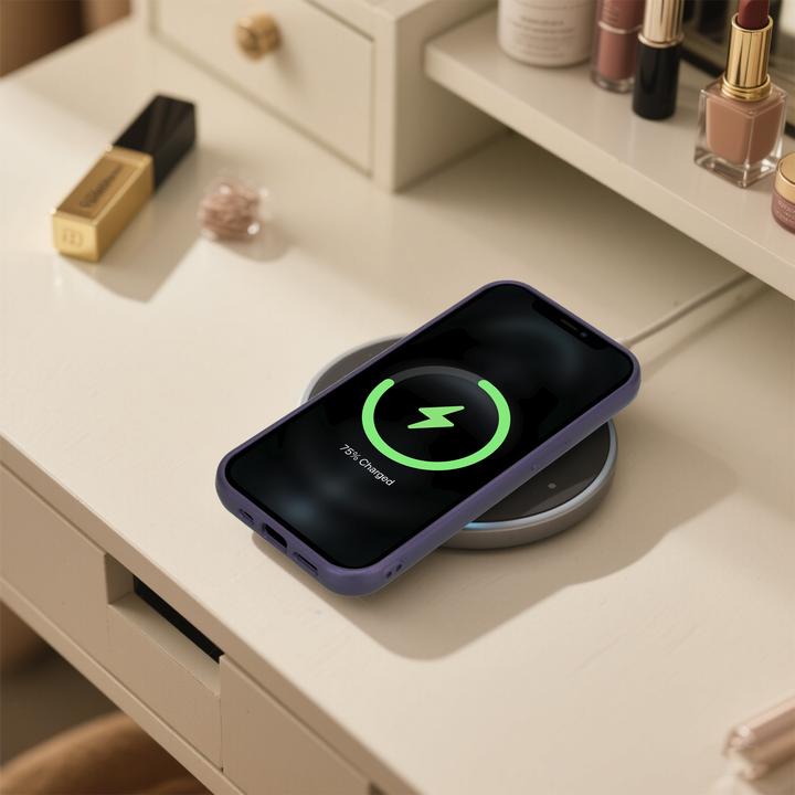 Produktbild Cadorabo iPhone 14 PRO MAX Hülle kompatibel mit MagSafe Glitzer Case (Apple iPhone 14 Pro Max)