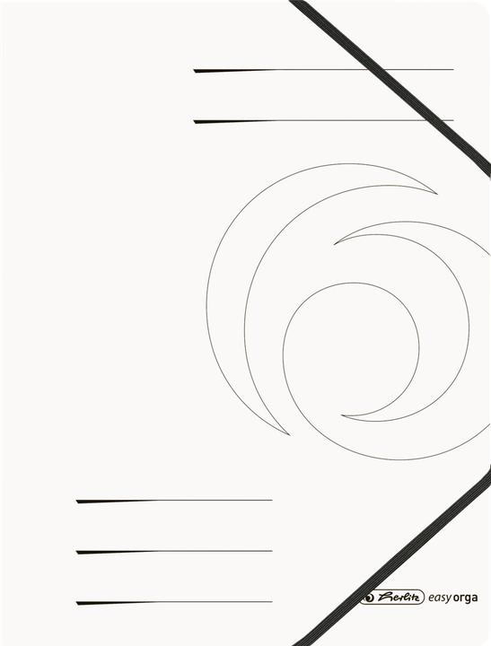 Actual product image Herlitz Corner binder Use for paper format: DIN A4 Material: Cardboard (A4, 1x)