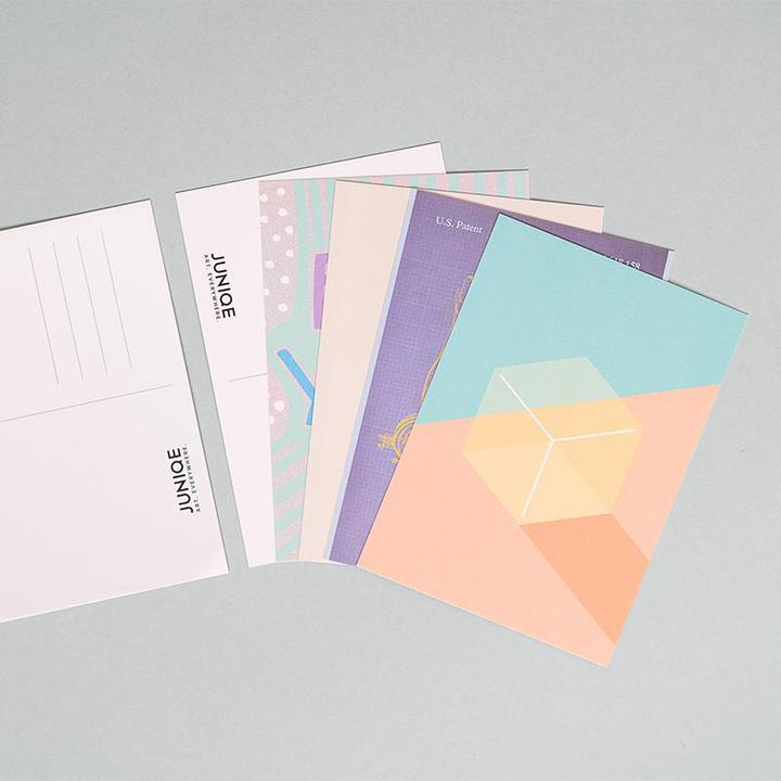 Produktbild Juniqe Perfekt ins Herz Regenbogen - Liebeszitate (15 Stk.)