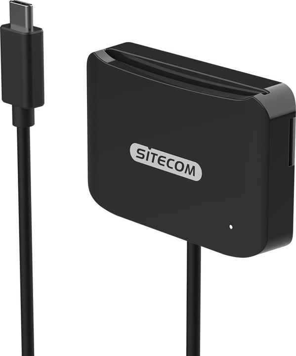 Sitecom MD-1002 USB-C ID Kartenleser (USB-C 3.2 Gen 1)