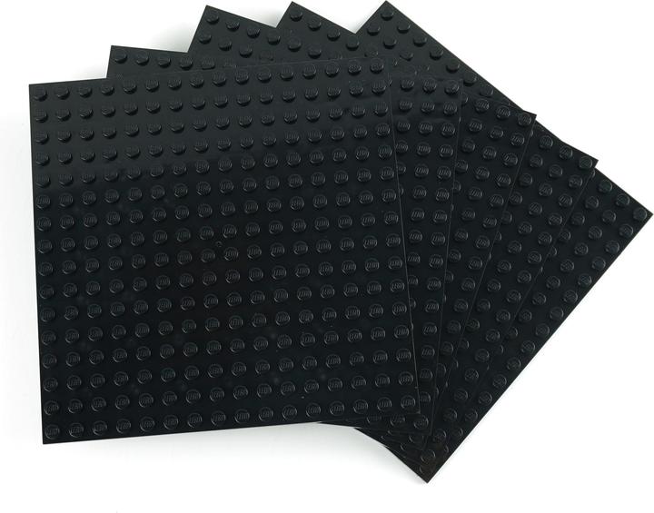 Produktbild LEGO 16x16 Platten Schwarz Bauplatten (91405, LEGO Classic)