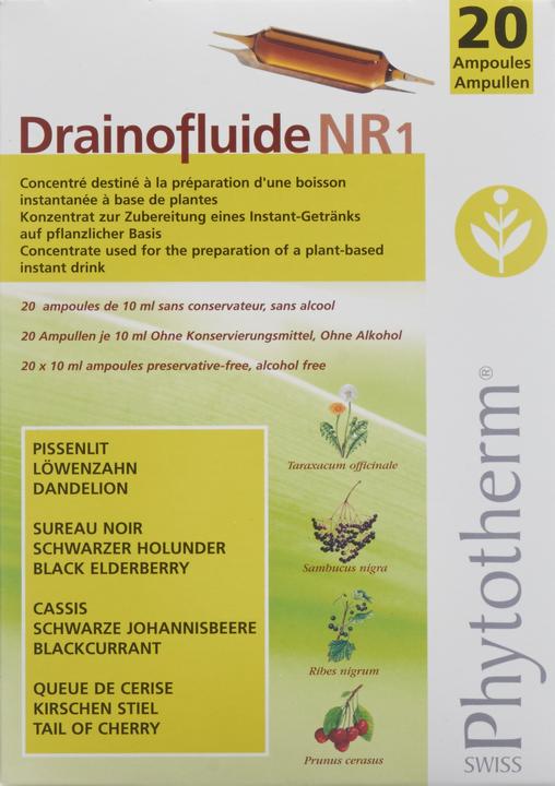Actual product image Drainofluid Nr. 1 (20 pcs., Ampoule, 10 ml)