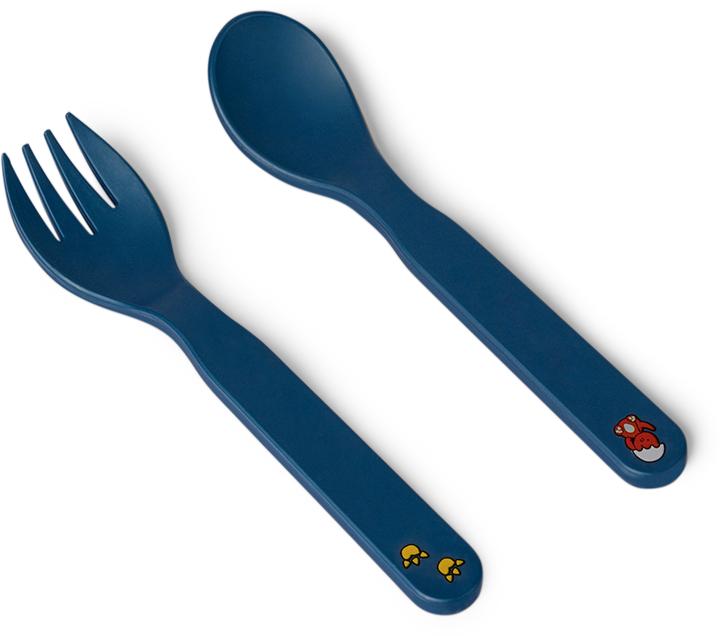 Produktbild Citron PLA Tableware Set Blue Dino