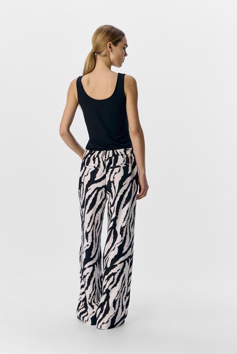 Produktbild Object Leoprint Hose mit weitem Bein (42)