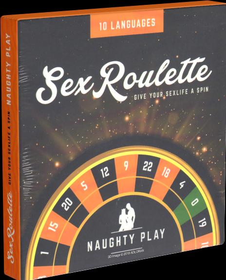 Immagine prodotto tease & please Sex Roulette Naughty Play (Altra, Polacco, Russo, Italiano, Inglese, Spagnolo, Olandese, Svedese, Norvegese, Tedesco, Francese)