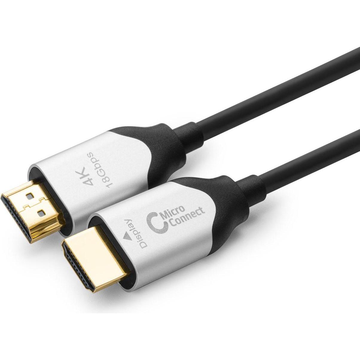 Thumbnail - MicroConnect HDMI (Typ A) — HDMI (Typ A) (100 m, HDMI), Video Kabel