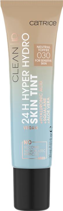 Image du produit Catrice Clean Id 24H Hyper Hydro Skin Tint (030 Caramel neutre)