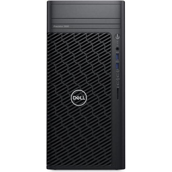 Dell Precision 3680 (1000 GB, 32 GB, Intel Core i7-14700K, UHD Graphics 770), PC, Schwarz