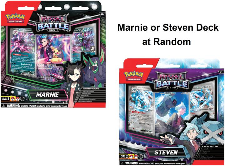 Produktbild Pokémon Rival Battle Deck Marnie/Steven (Englisch, Deck)