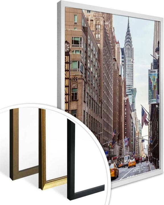 Actual product image Trenddeko Chrysler Building in New York (50 x 60 cm)