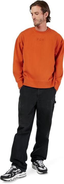 Actual product image Fox Wordmark Oversized Fleece Crew (L)