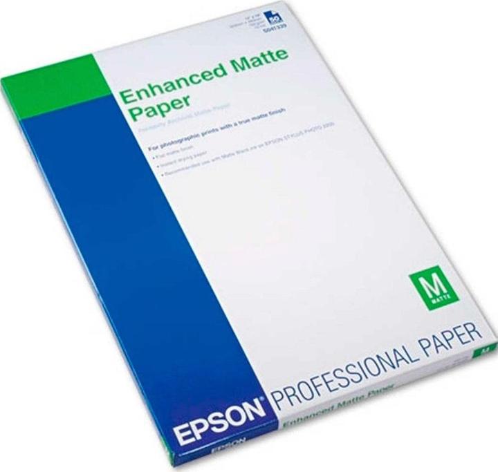 Actual product image Epson Enhanced Matte Paper, 100 sheets (A3+, 100 Sheets, 192 g/m²)