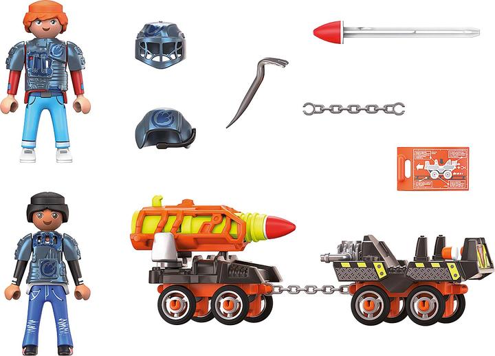 Immagine prodotto Playmobil Dino Mine Raketenkart (70929, Playmobil Dino Rise)