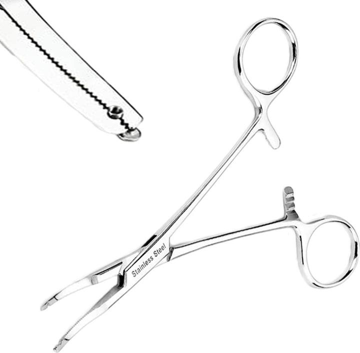 Image du produit Star Piercing Dermal Anchor Halteklemme gebogen (Nr. 1) (sans laiton, Acier chirurgical 316L)