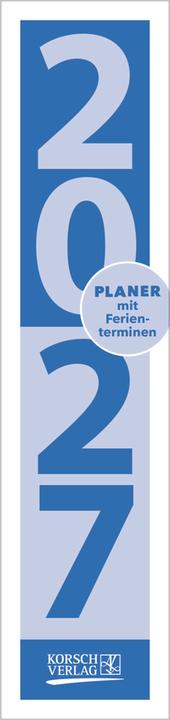 Produktbild StreifenplanerCompactBlau2027
