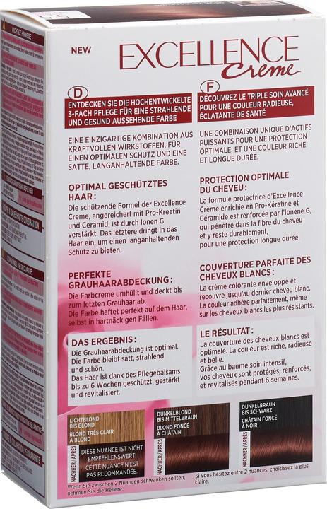 Produktbild L'Oréal Paris Excellence Crème (5.5 Mahagoni Hellbraun)
