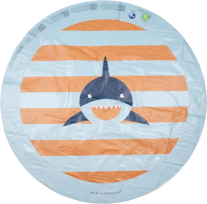 Swim Essentials Shark Sprinkler mat