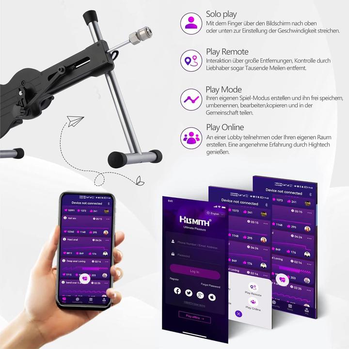Image du produit HiSmith Mini machine à sexe, application