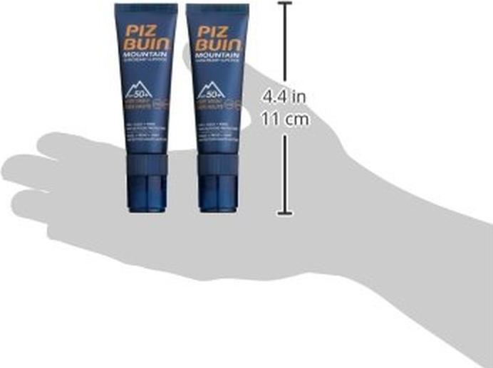 Image du produit Piz Buin montagne (Stick solaire, Crème solaire, SPF 50+, 20 ml, 36 g)