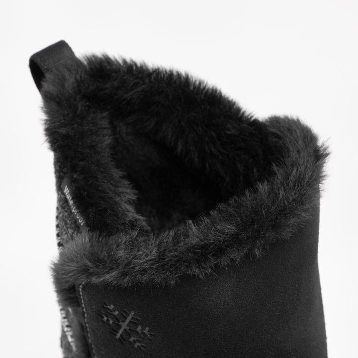 Actual product image Quechua Snow boots ladies leather warm waterproof winter hiking - SH500 (36)