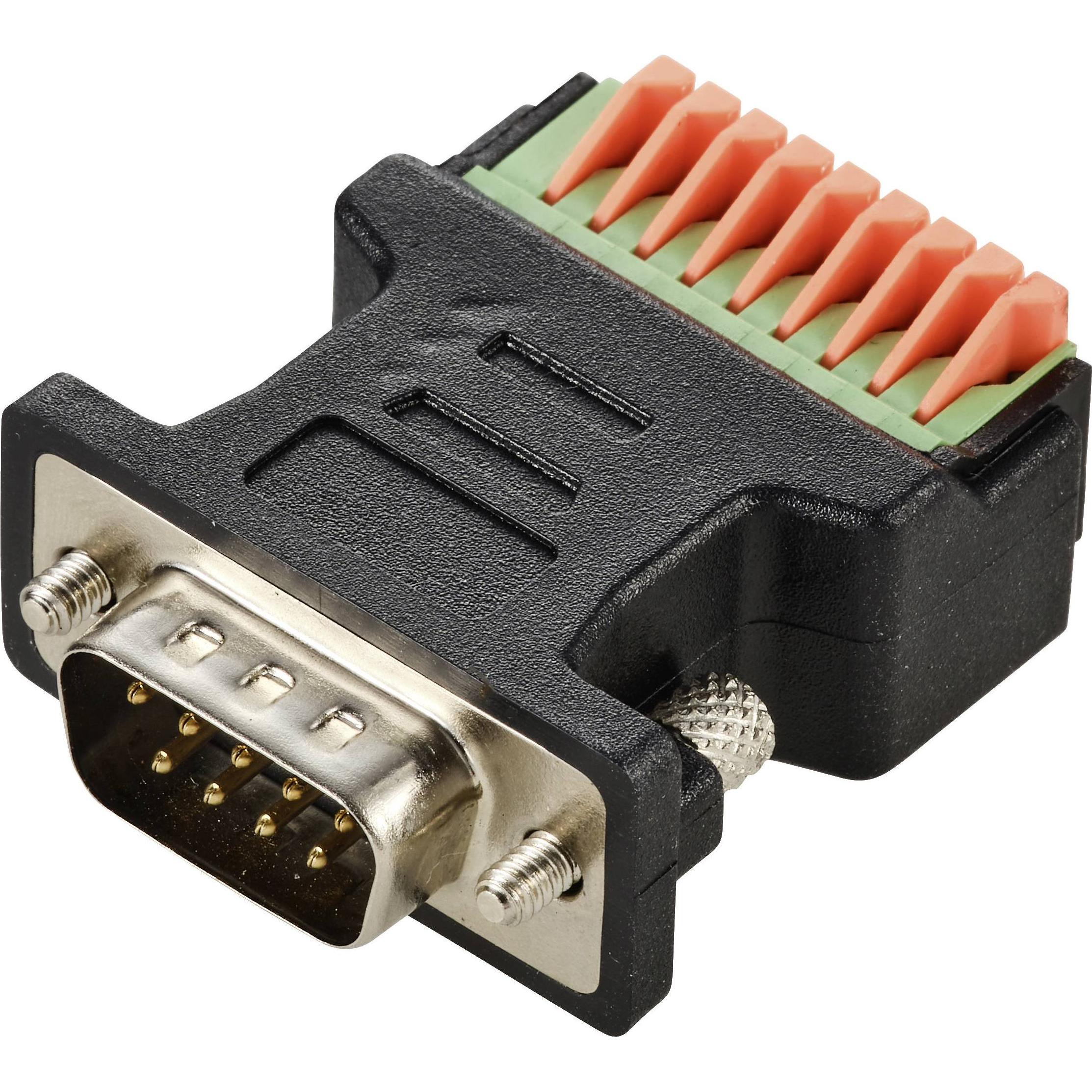 Tru Components TC-11503200 TC-DB9-9PM Connettore D-SUB9 1 pz., Cavo + Spina elettrica