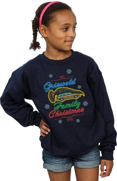 Produktbild National Lampoon´s Vacation National Lampoon's Christmas Vacation Griswold Family Christmas Sweatshirt Mädchen (140, 146)