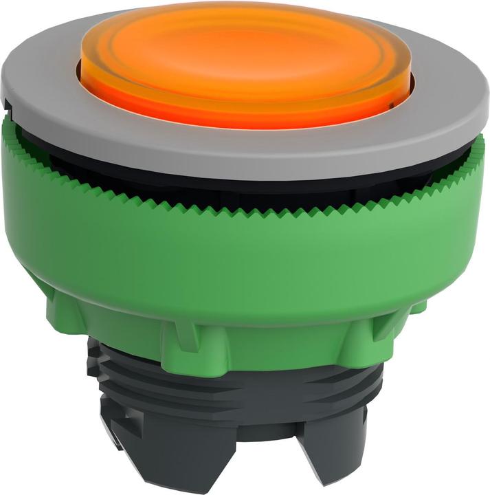 Produktbild Schneider Electric Leuchtdrucktaster, Front, vorstehend, ZB5FW153C0