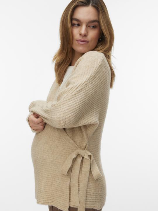 Immagine prodotto Mamalicious Normal geschnitten V-Ausschnitt Pullover Gestricktes Oberteil (S)