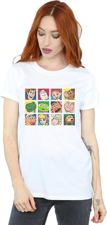 Immagine prodotto Disney Toy Story Character Squares Maglietta Ampia Donna (S)