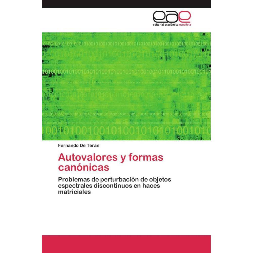 Autovalores y formas canónicas, Fachbücher