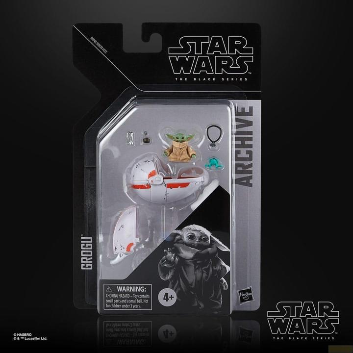 Actual product image Hasbro Star Wars Black Series Archive action figure Grogu 15 cm