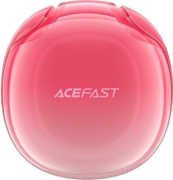 Actual product image Acefast Earphones TWS T9, Bluetooth 5.3, IPX4 (pomelo red) (ANC, 6.50 h, Wireless)