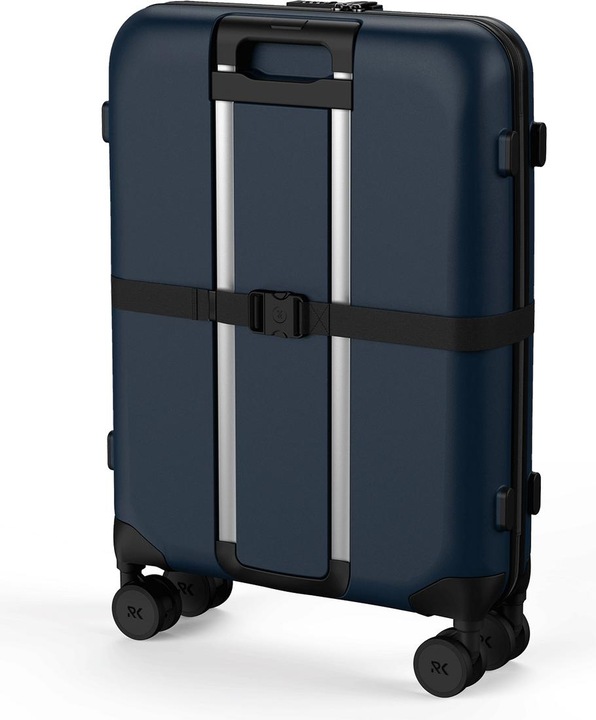 Immagine prodotto Rollink Valigia rigida / Trolley / Valigia da viaggio - Vega 360 - 76 cm - Blauw (105 l, L (90 - 115l))