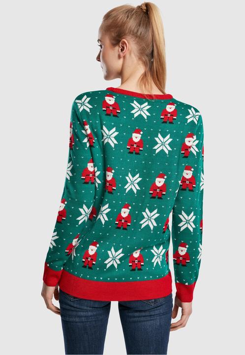 Actual product image Urban Classics Ladies Santa Christmas Sweater (5XL)