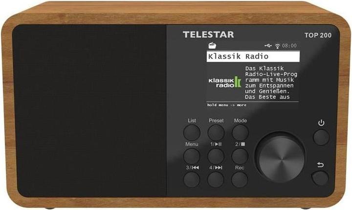 Produktbild Telestar Top 200 (Internetradio, DAB+, FM, Bluetooth, WLAN)
