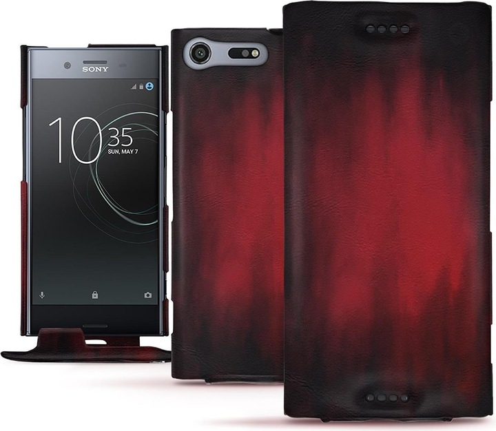 Actual product image Noreve Leather cover vertical (Sony Xperia XZ Premium)